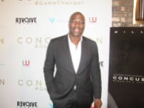 Actor Adewale Akinnuoye-Agbaje at Concussion red carpet film premiere